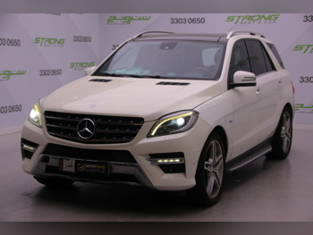 Mercedes-Benz  ML  350  2013  Automatic  180,000 Km  6 Cylinder  Four Wheel Drive (4WD)  SUV  White