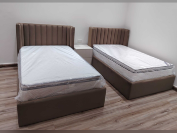 Beds - Single  - Brown  - Mattress Included