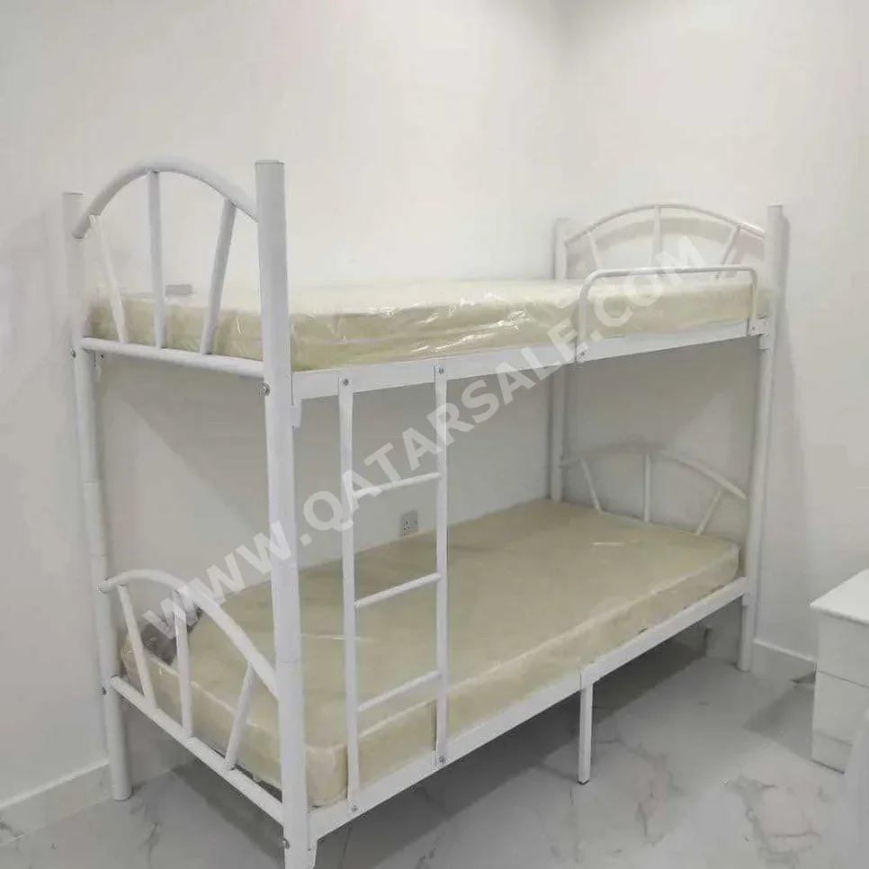 Beds - Single  - White  - Mattress Included