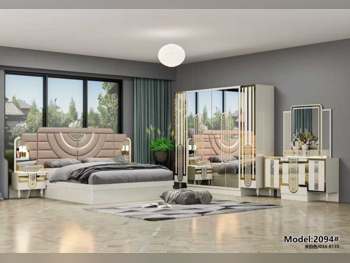 Bedroom Sets - 4 Pieces Set  - Beige