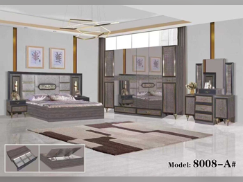 أطقم غرف نوم - طقم مكون من 4 قطع  - أرجواني