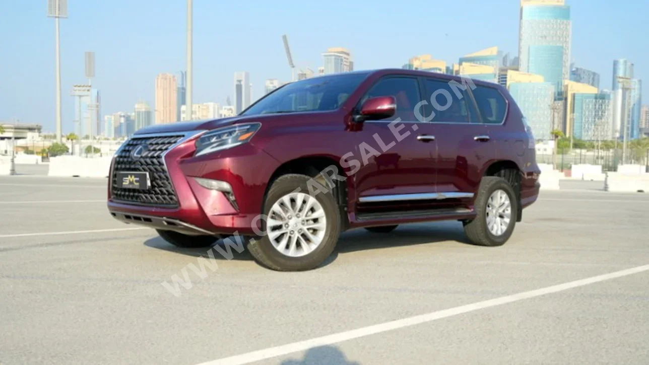 لكزس  جي اكس  460  2023  اوتوماتيك  27,000 كم  8 سلندر  دفع رباعي  اس يو في  قرمزي  تحت الضمان