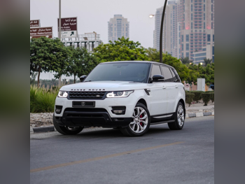 Land Rover  Range Rover  Sport Autobiography  2014  Automatic  100,000 Km  6 Cylinder  Four Wheel Drive (4WD)  SUV  White  With Warranty