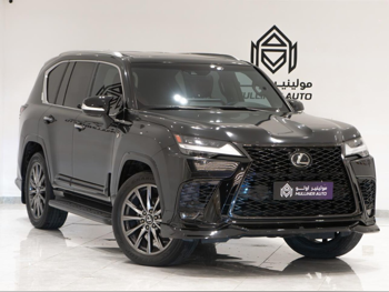 Lexus  LX  600  2022  Automatic  60,000 Km  6 Cylinder  Four Wheel Drive (4WD)  SUV  Black  With Warranty