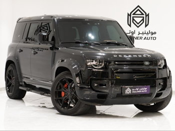 لاند روفر  ديفيندر  110 اكس  2021  اوتوماتيك  80,000 كم  6 سلندر  دفع رباعي  اس يو في  أسود  تحت الضمان