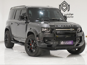 لاند روفر  ديفيندر  110 اكس  2022  اوتوماتيك  96,000 كم  6 سلندر  دفع رباعي  اس يو في  رمادي  تحت الضمان