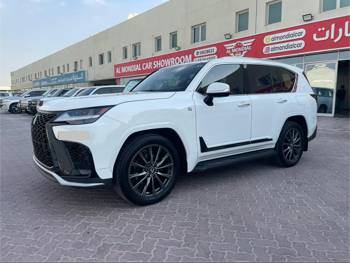 Lexus  LX  600 F Sport  2022  Automatic  81,000 Km  6 Cylinder  Four Wheel Drive (4WD)  SUV  White