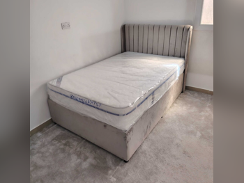 Beds - Single  - Gray  - Mattress Included