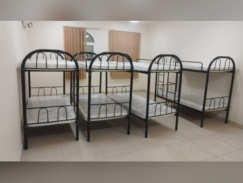 Beds - Double bunk  - Black  - Mattress Included
