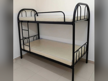 Beds - Double bunk  - Black  - Mattress Included