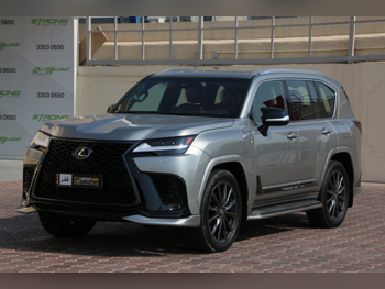 Lexus  LX  600 F Sport  2025  Automatic  8,000 Km  6 Cylinder  Four Wheel Drive (4WD)  SUV  Sonic Titanium