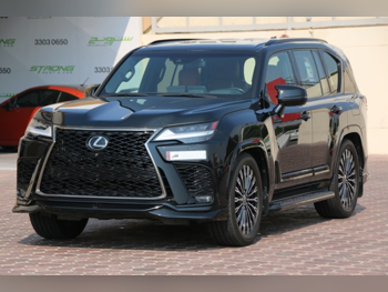 Lexus  LX  600 VIP  2022  Automatic  100,000 Km  6 Cylinder  Four Wheel Drive (4WD)  SUV  Black  With Warranty
