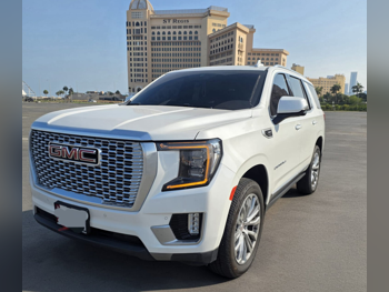 جي ام سي  يوكون  دينالي  2022  اوتوماتيك  68,000 كم  8 سلندر  دفع رباعي  اس يو في  أبيض  تحت الضمان