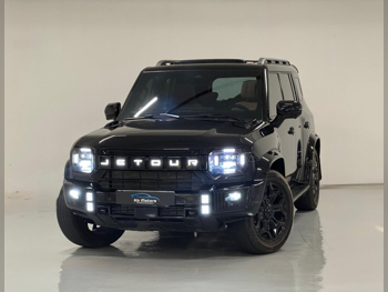 Jetour  T2  2025  Automatic  35,000 Km  4 Cylinder  Four Wheel Drive (4WD)  SUV  Black  With Warranty