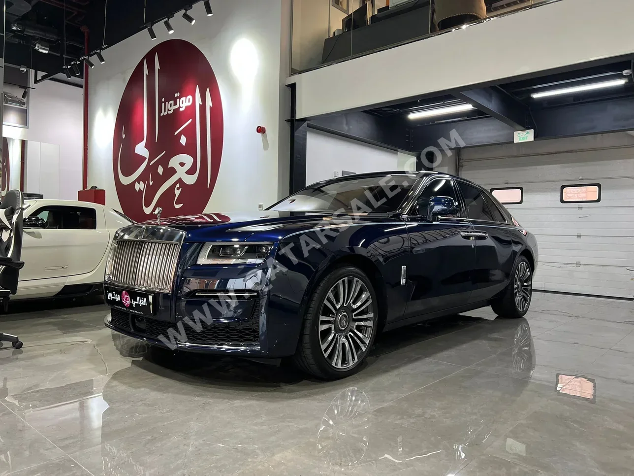 Rolls-Royce  Ghost  2024  Automatic  5,000 Km  12 Cylinder  All Wheel Drive (AWD)  Sedan  Dark Blue  With Warranty