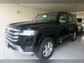تويوتا  لاند كروزر  جي اكس ار  2025  اوتوماتيك  0 كم  6 سلندر  دفع رباعي  اس يو في  أسود  تحت الضمان