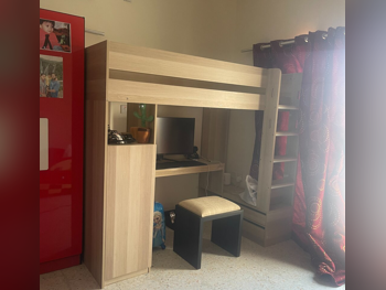 أسّرة الأطفال - سرير شكل سيارة  - أحمر