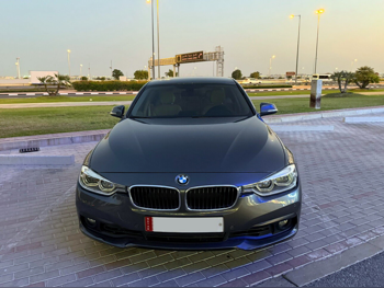 BMW  3-Series  318i  2017  Automatic  108,000 Km  3 Cylinder  Rear Wheel Drive (RWD)  Sedan  Gray