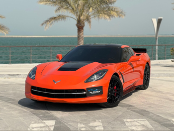 Chevrolet  Corvette  C7  2019  Automatic  45,000 Km  8 Cylinder  Rear Wheel Drive (RWD)  Coupe / Sport  Orange