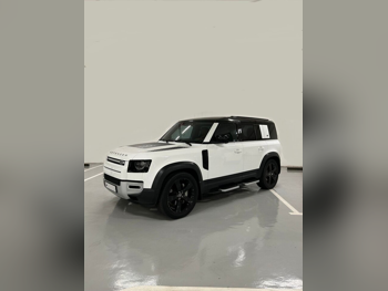 لاند روفر  ديفيندر  110 اس اي  2023  اوتوماتيك  56,000 كم  6 سلندر  دفع رباعي  اس يو في  أبيض  تحت الضمان