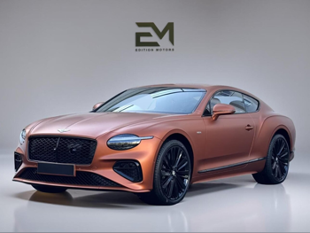 بنتلي  كونتيننتل  جي تي  2026  اوتوماتيك  25 كم  8 سلندر  دفع كلي مستمر  كوبيه \ سبورت  برتقالي