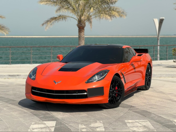 Chevrolet  Corvette  C7  2019  Automatic  45,000 Km  8 Cylinder  Rear Wheel Drive (RWD)  Coupe / Sport  Orange