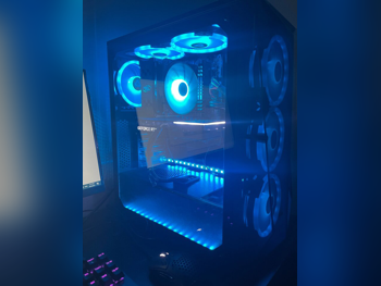 كمبيوتر ألعاب - إنتل كور أي5  - ان فيديا  - ان فيديا جي فورس  - أر تي إكس 3060  - 8 جيجابايت -  16 جيجابايت (2x8)  \ دي دي ار 4 - القرص الثابت:  256 جيجابايت - القرص الصلب:  1 تيرابايت