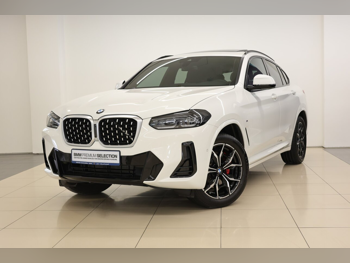 BMW  X-Series  X4  2024  Automatic  11,800 Km  4 Cylinder  Four Wheel Drive (4WD)  SUV  White  With Warranty