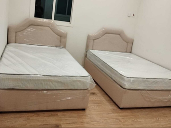 Beds - Single  - Brown  - Mattress Included