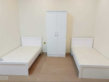 Bedroom Sets - Qatar Design  - 2 Pieces Set  - White