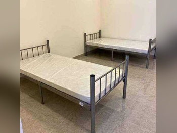 Beds - Single  - Gray  - Mattress Included
