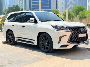 Lexus  LX  570 S Black Edition  2019  Automatic  115,300 Km  8 Cylinder  Four Wheel Drive (4WD)  SUV  White  With Warranty