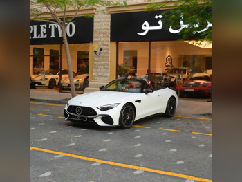 Mercedes-Benz  SL  55 AMG  2023  Automatic  5,150 Km  8 Cylinder  Rear Wheel Drive (RWD)  Coupe / Sport  White  With Warranty