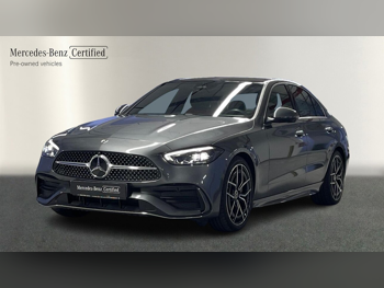 مرسيدس - بنز  سي - كلاس  200  2025  اوتوماتيك  9,500 كم  4 سلندر  دفع خلفي  سيدان  رمادي  تحت الضمان