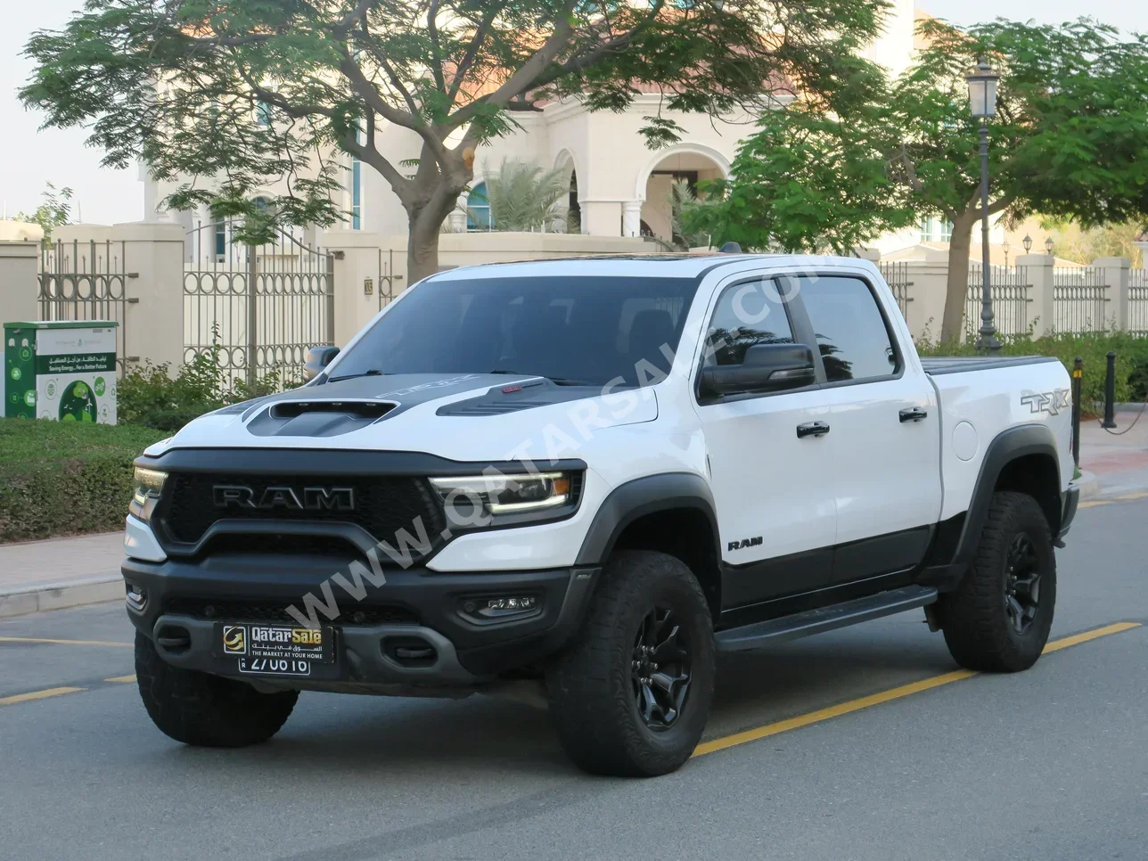 Dodge  Ram  TRX  2023  Automatic  50,000 Km  8 Cylinder  Four Wheel Drive (4WD)  Pick Up  White  With Warranty