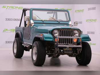 جييب  ويلز  1983  عادي  7,000 كم  8 سلندر  دفع رباعي  كلاسك  أخضر