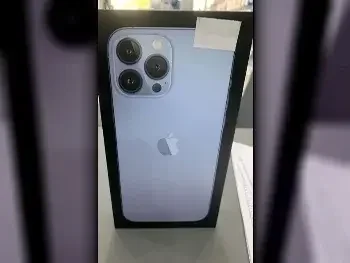 ابل  - ايفون 13  - برو ماكس  - أزرق  - 256 جيجابايت  - تحت الضمان