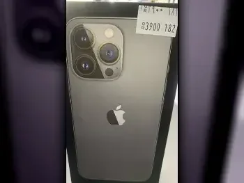 ابل  - ايفون 13  - برو  - غرافيتي  - 128 جيجابايت  - تحت الضمان