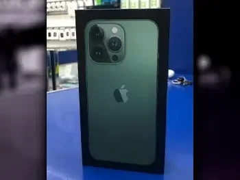 ابل  - ايفون 13  - برو  - أخضر  - 128 جيجابايت  - تحت الضمان