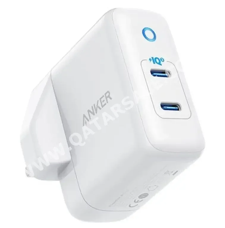 Wired Chargers & Wireless Chargers Charger Only  Apple/Android  Anker  White