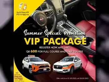 Driving Schools VIP Package