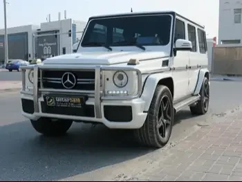 Mercedes-Benz  G-Class  63 AMG  2015  Automatic  250,000 Km  8 Cylinder  Four Wheel Drive (4WD)  SUV  White