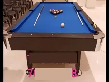 Blue  Billiard Table