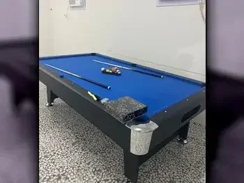 Blue  Billiard Table