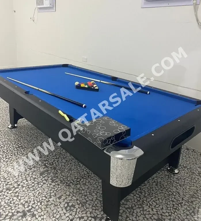 Blue  Billiard Table
