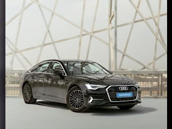 اودي  أي 6  6 سلندر  سيدان  أسود  2025