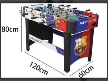 Blue & White  Foosball Table