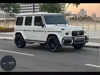 مرسيدس - بنز  جي 63 اي ام جي  إس يو في 4 في 4  أبيض  2021