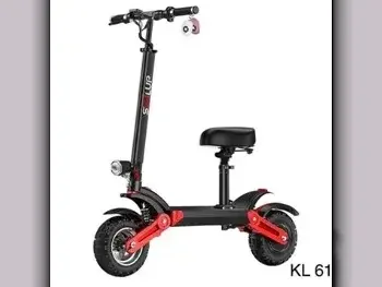 Electric Scooter  - Black  - Foldable