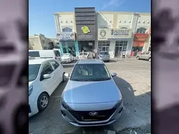 Hyundai  Accent  Sedan  Silver  2023